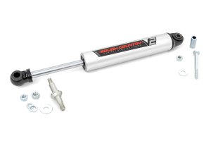 Chevrolet Silverado 2500 HD Steering Stabilizer - Rough Country - V2 - '01-'10 Chevrolet Silverado 2500 HD Steering Stabilizer - Rough Country - V2 - '01-'10